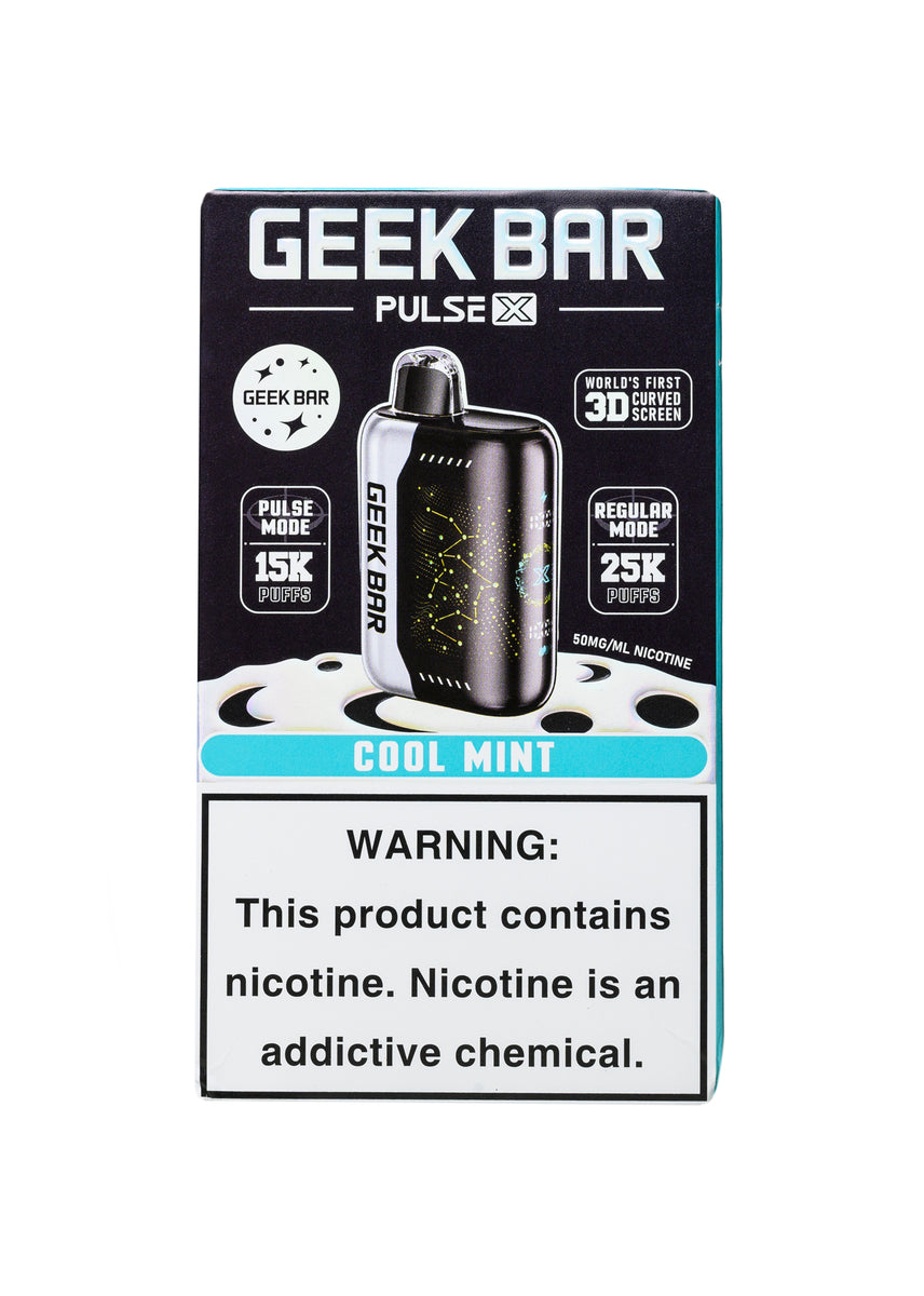 Geek Bar Pulse X 25K Cool Mint | GetPop