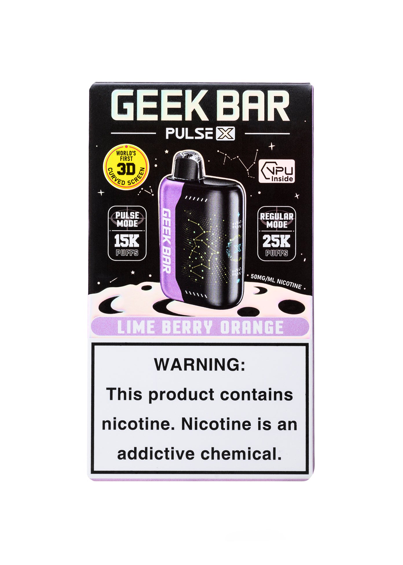 Geek Bar Pulse X 25K Lime Berry Orange