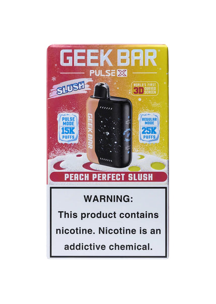 elf bar vape uk Geek Bar Pulse X 25K Peach Perfect Slush
