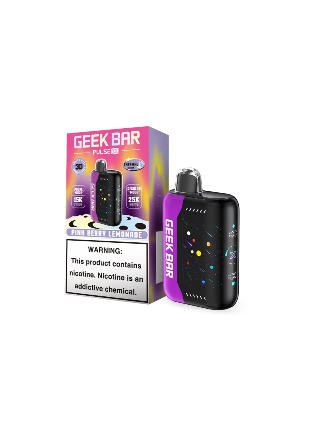 Geek Bar Pulse X 25K - Disposable Vapes | GetPop Geek Bar Pulse X 25K - Disposable Vapes | GetPop