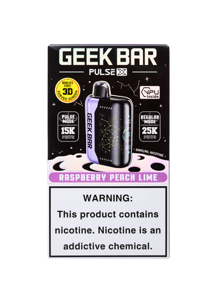Geek Bar Pulse X 25K Raspberry Peach Lime | GetPop