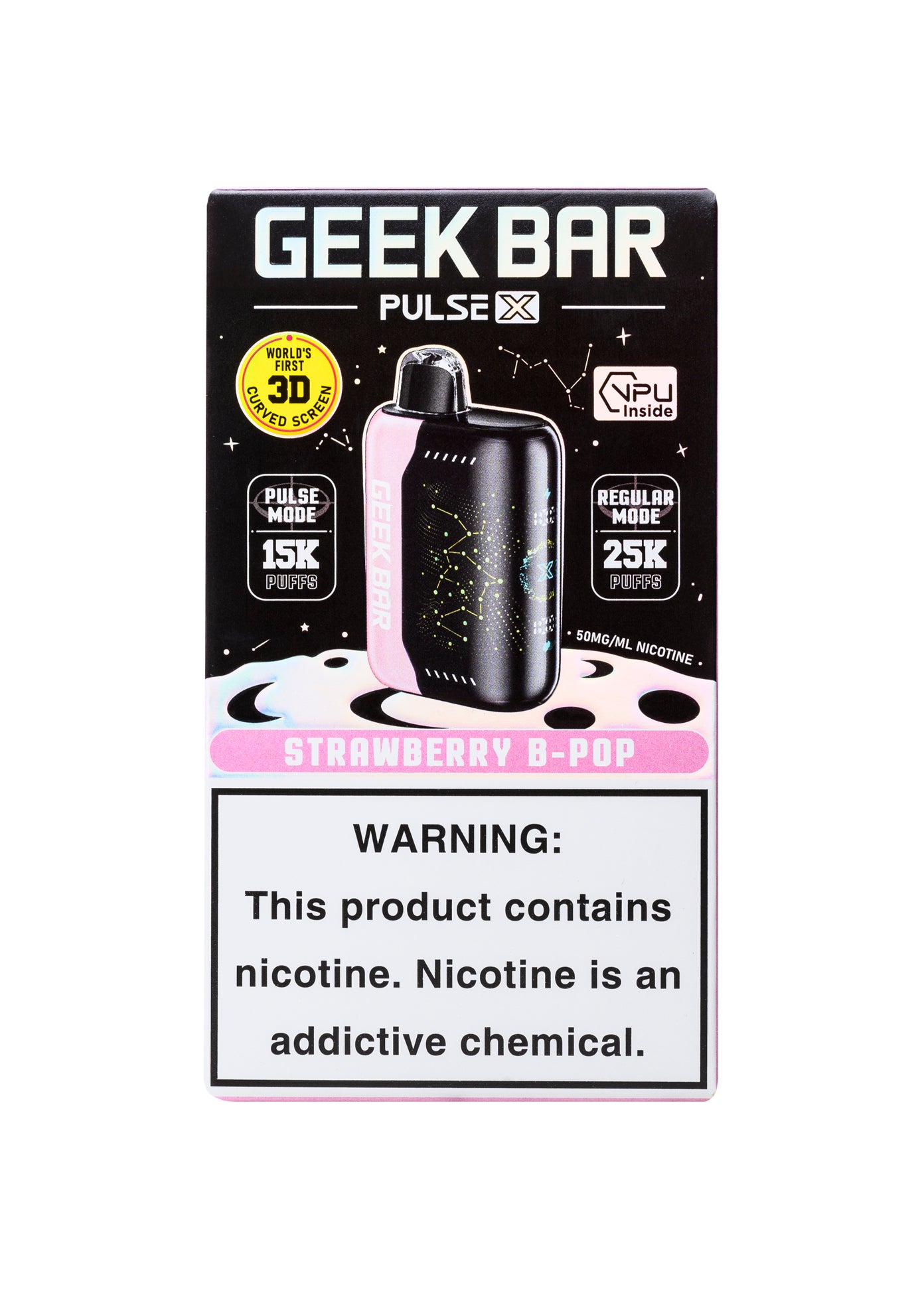 Geek Bar Pulse X 25K Strawberry B-Burst / Strawberry B-Pop