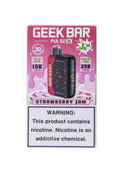 Geek Bar Pulse X 25K Strawberry Jam | GetPop Geek Bar Pulse X 25K Strawberry Jam | GetPop