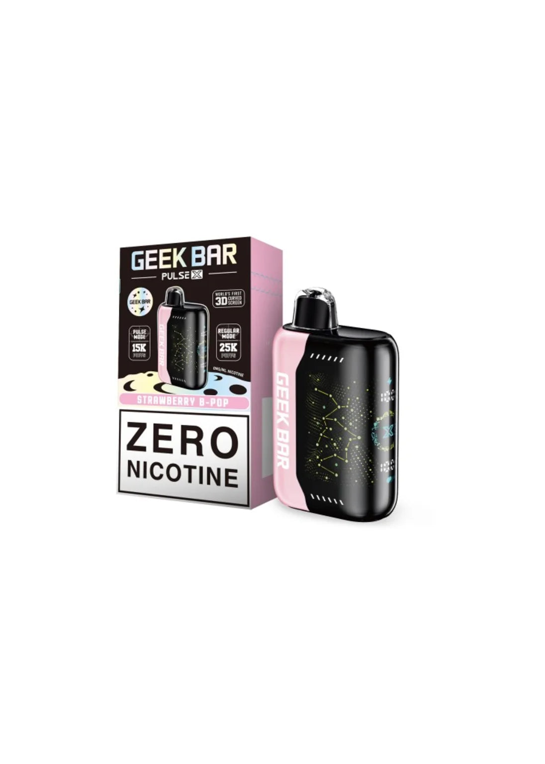 Zodiac Sign GEEK BAR DISPOSABLE PULSE X 25000 (ZERO NICOTINE) STRAWBERRY B Mct Bar 12 Pack Australia Zodiac Sign GEEK BAR DISPOSABLE PULSE X 25000 (ZERO NICOTINE) STRAWBERRY B Mct Bar 12 Pack Australia