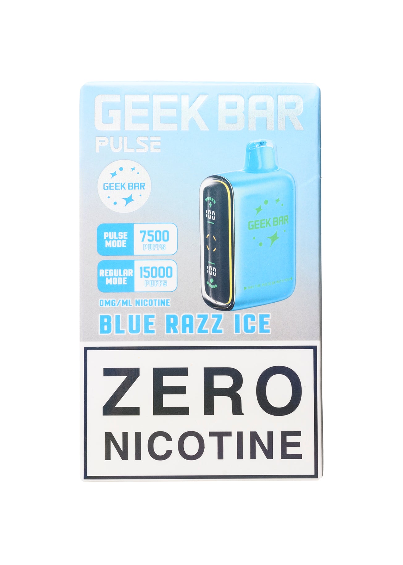 Geek Bar Pulse ZERO Blue Razz Ice 0%