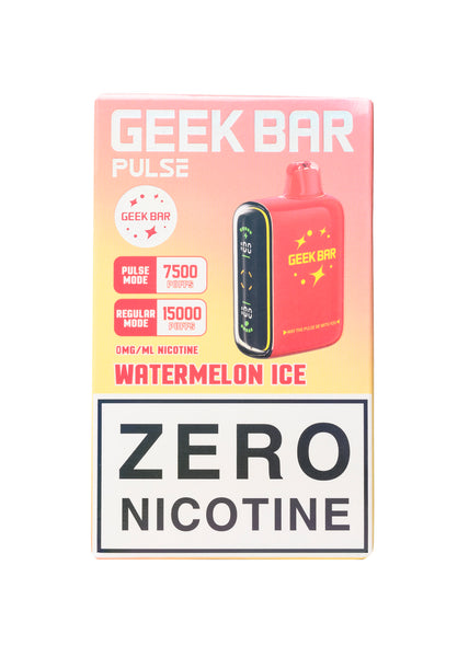 Geek Bar Pulse ZERO Watermelon Ice 0% | GetPop Geek Bar Pulse ZERO Watermelon Ice 0% | GetPop