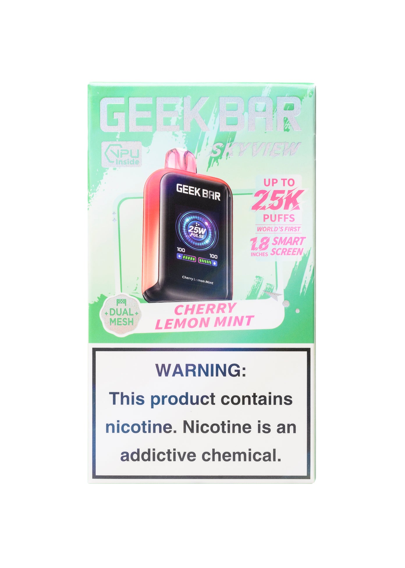 Geek Bar Skyview 25K Cherry Lemon Mint