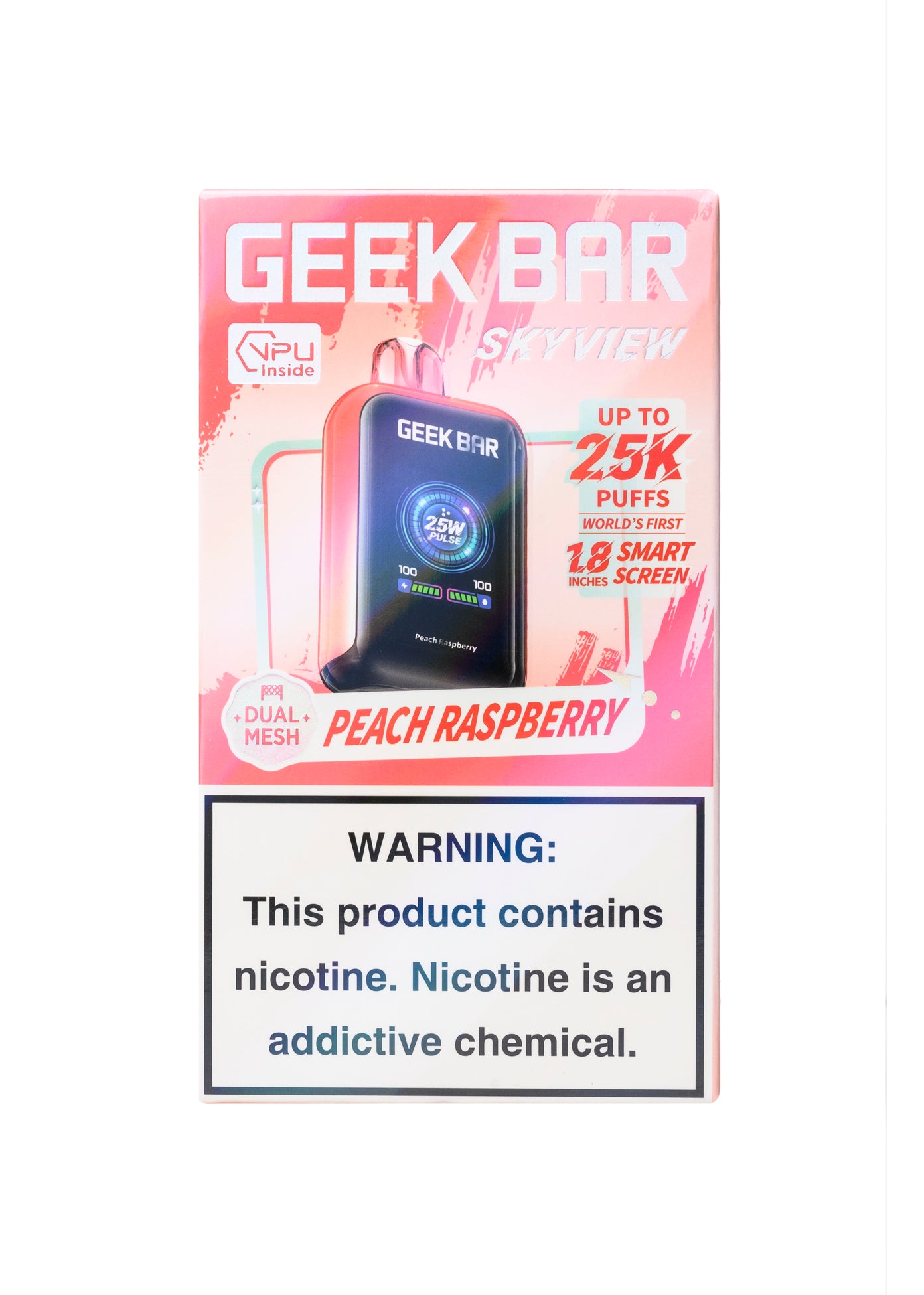 Geek Bar Skyview 25K Peach Raspberry