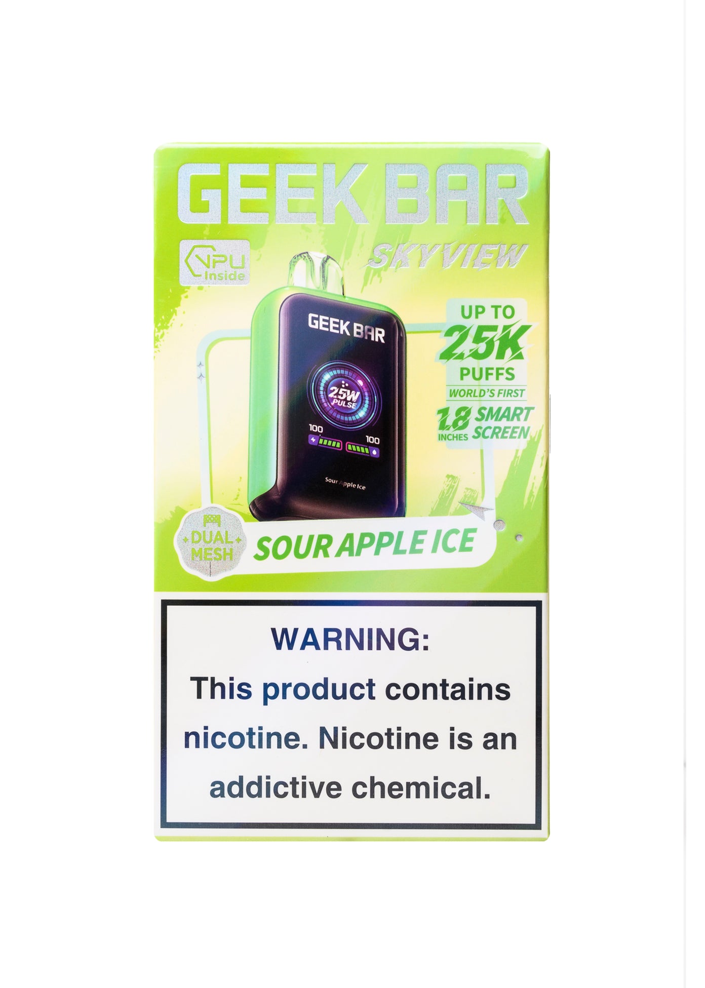 Geek Bar Skyview 25K Sour Apple Ice