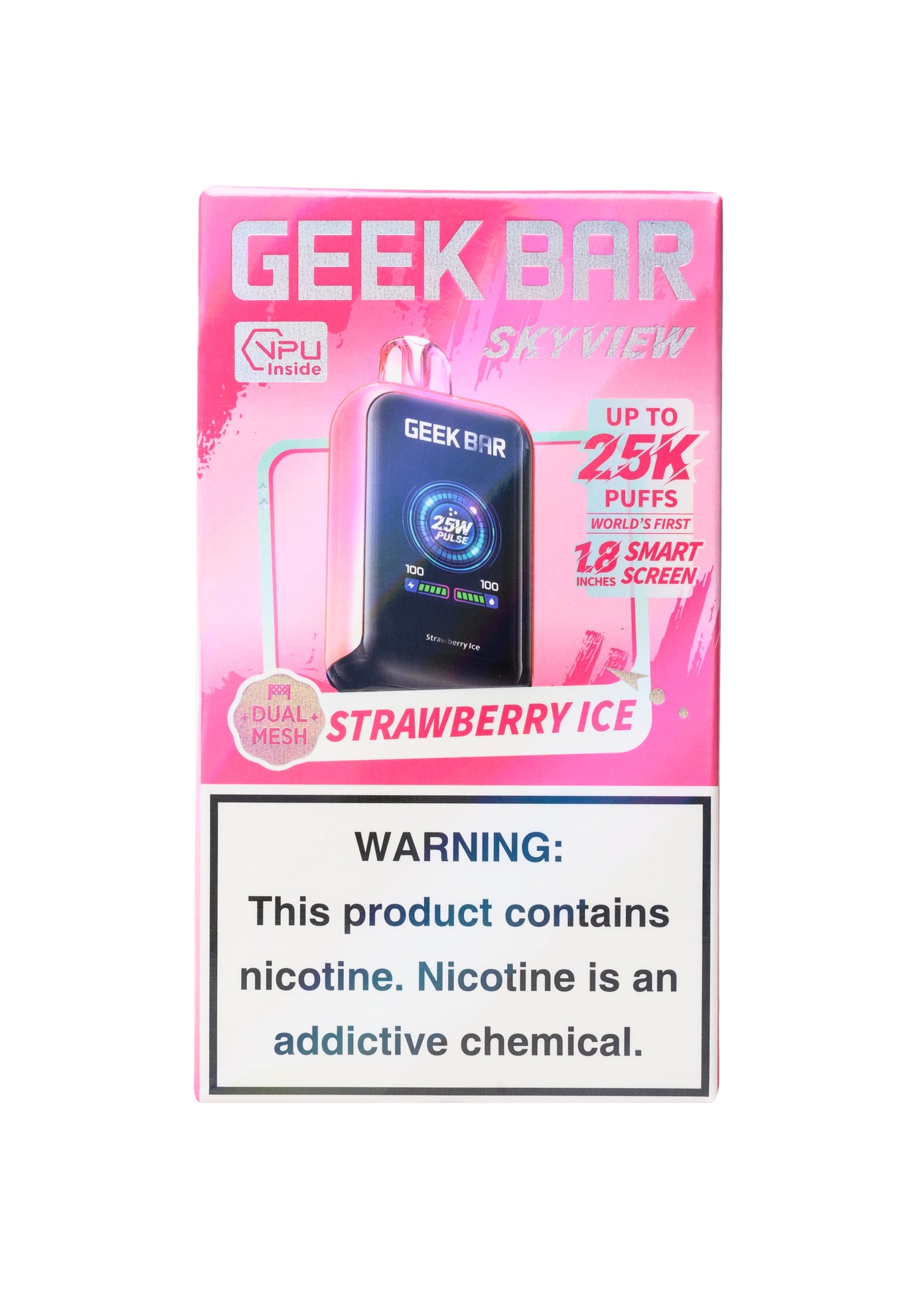 Geek Bar Skyview Flavor Profiles Geek Bar Skyview 25K Strawberry Ice Geek Bar Skyview Flavor Profiles Geek Bar Skyview 25K Strawberry Ice