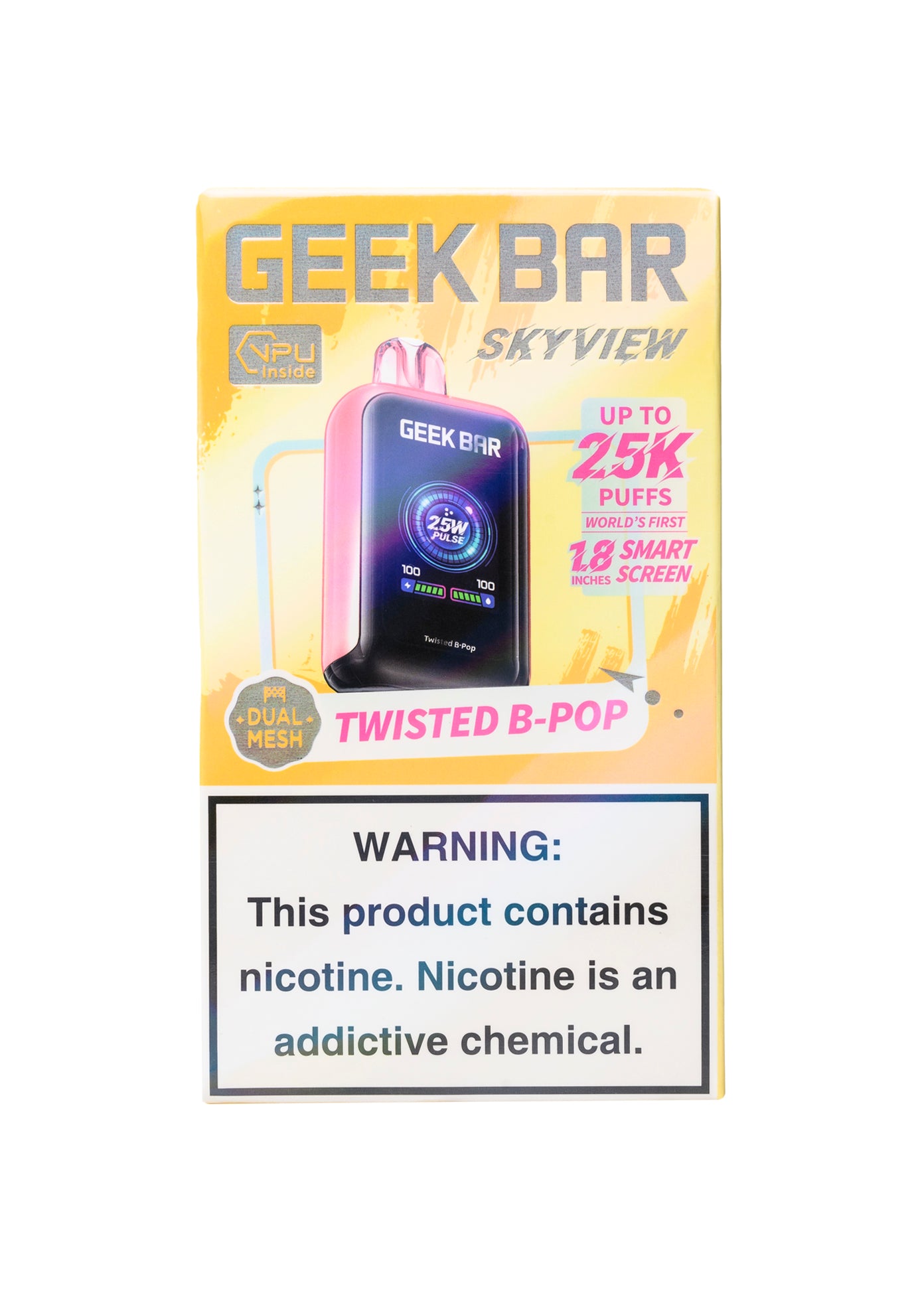 What Flavor Is Twisted B Pop Geek Bar Twisted B-Pop Geek Bar SkyView 25k What Flavor Is Twisted B Pop Geek Bar Twisted B-Pop Geek Bar SkyView 25k