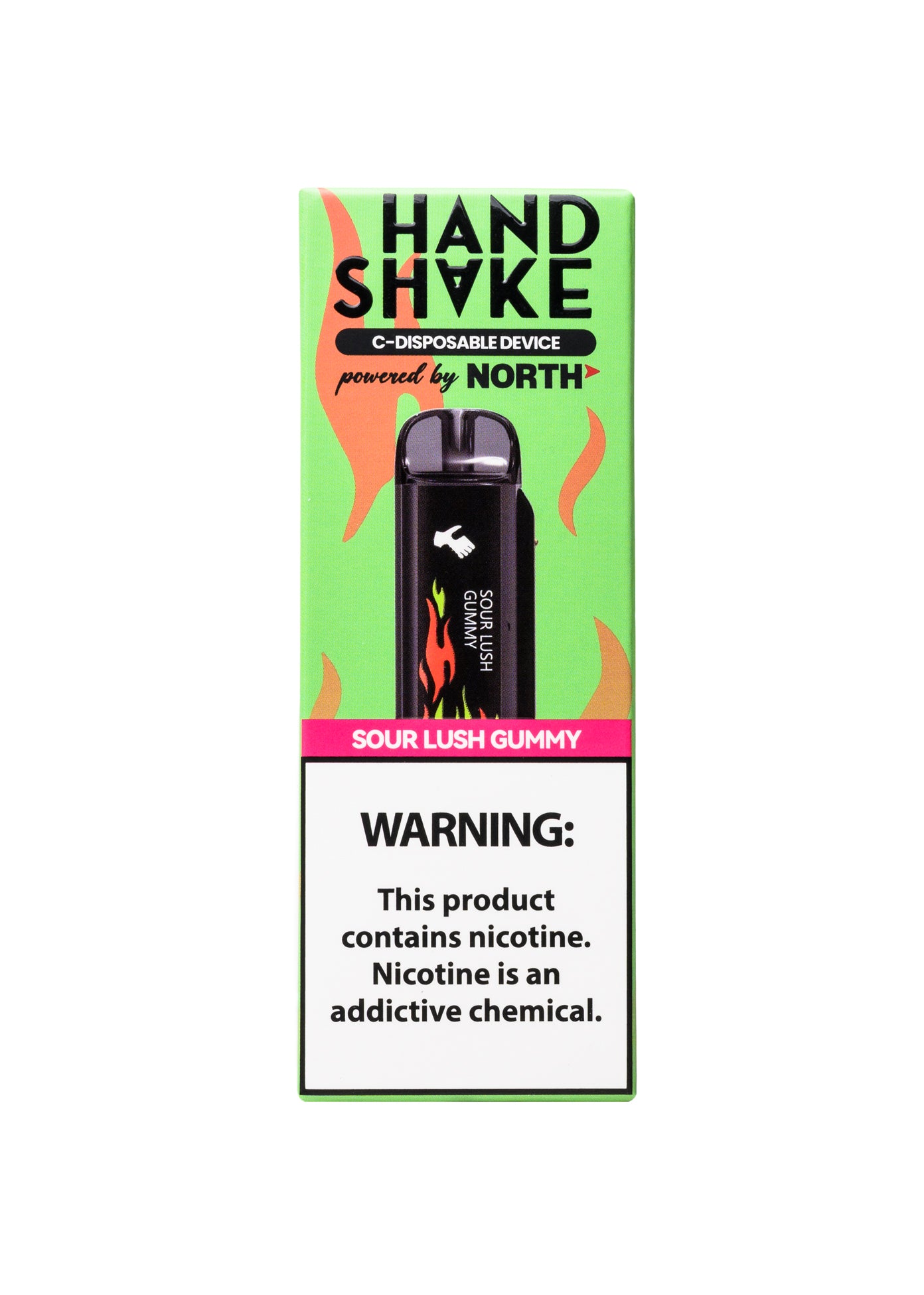 HandShake 15K Pod Sour Lush Gummy | GetPop HandShake 15K Pod Sour Lush Gummy | GetPop