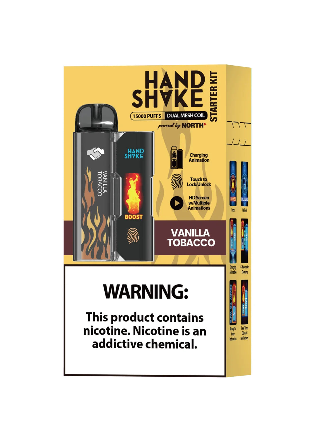 HandShake 15K Starter Kit Vanilla Tobacco | GetPop