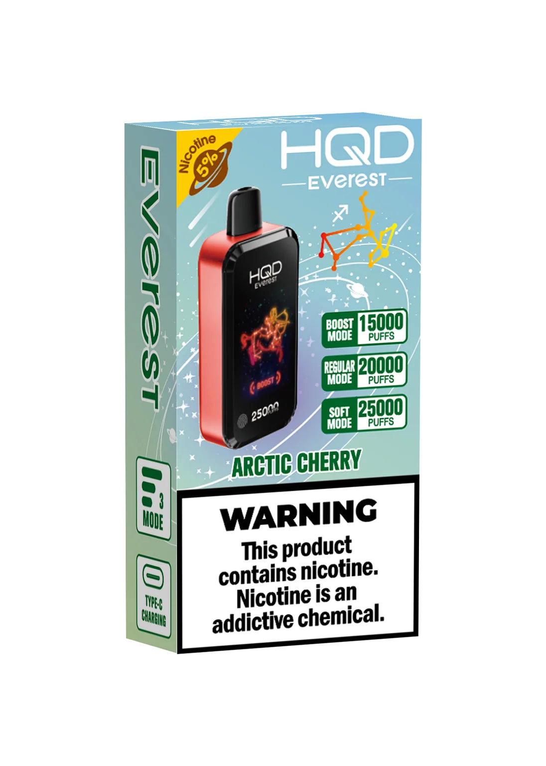 HQD Cuvie Everest 25K Arctic Cherry