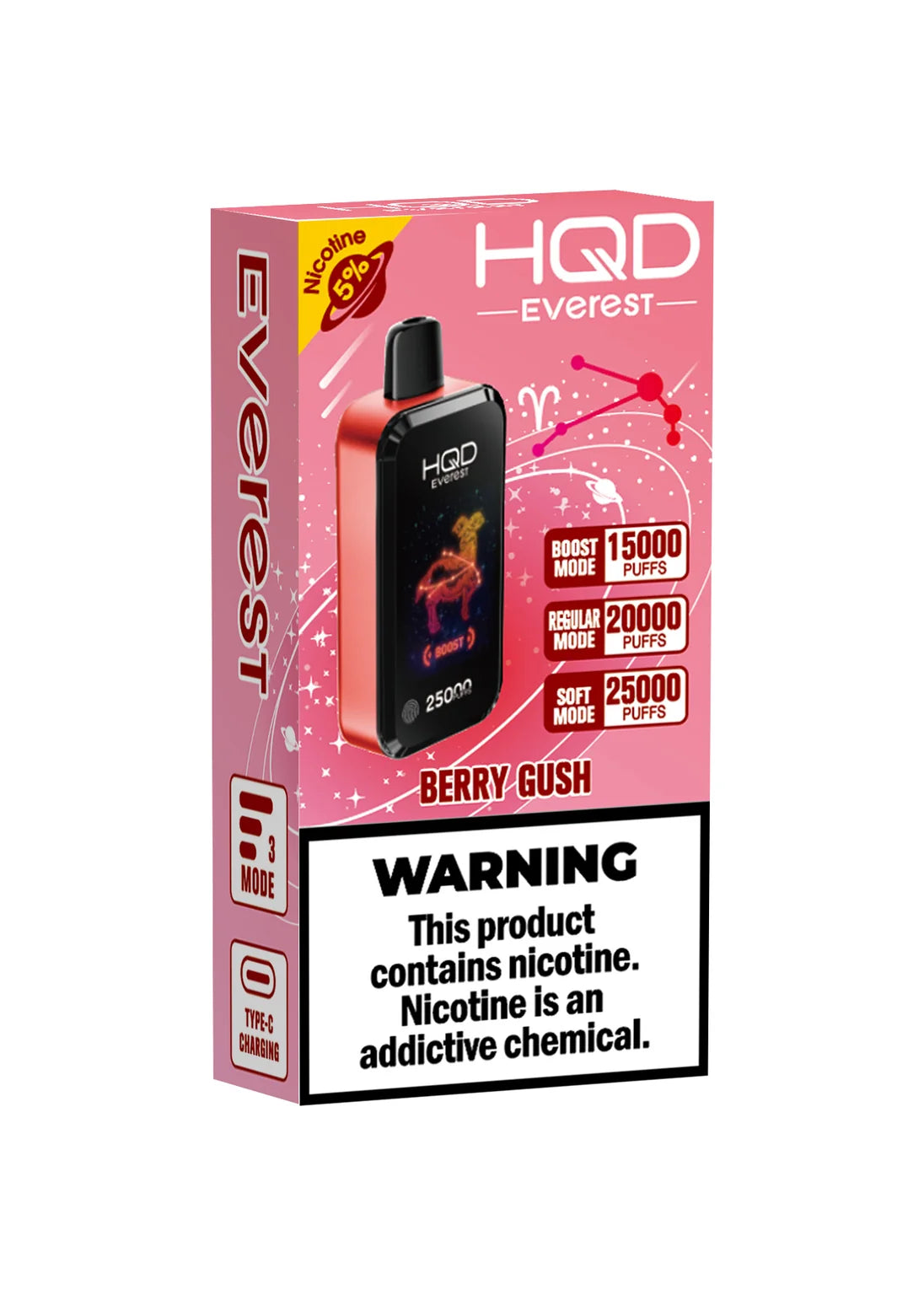 HQD Cuvie Everest 25K Berry Gush