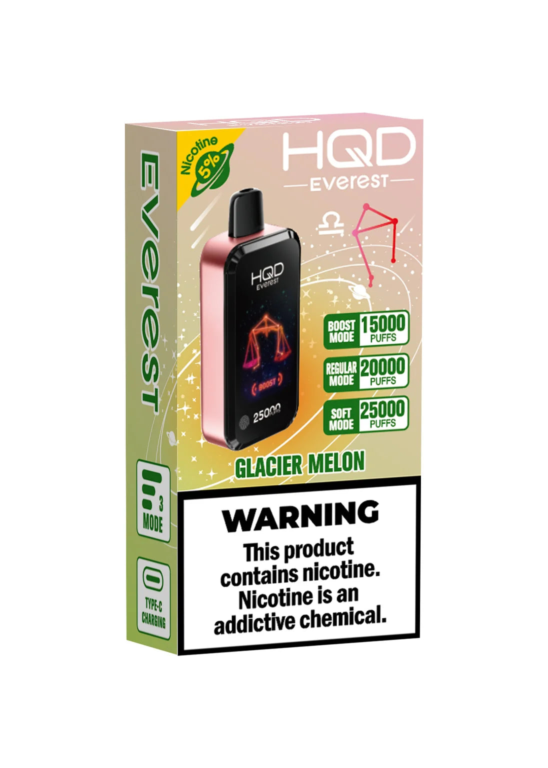 HQD Cuvie Everest 25K Glacier Melon