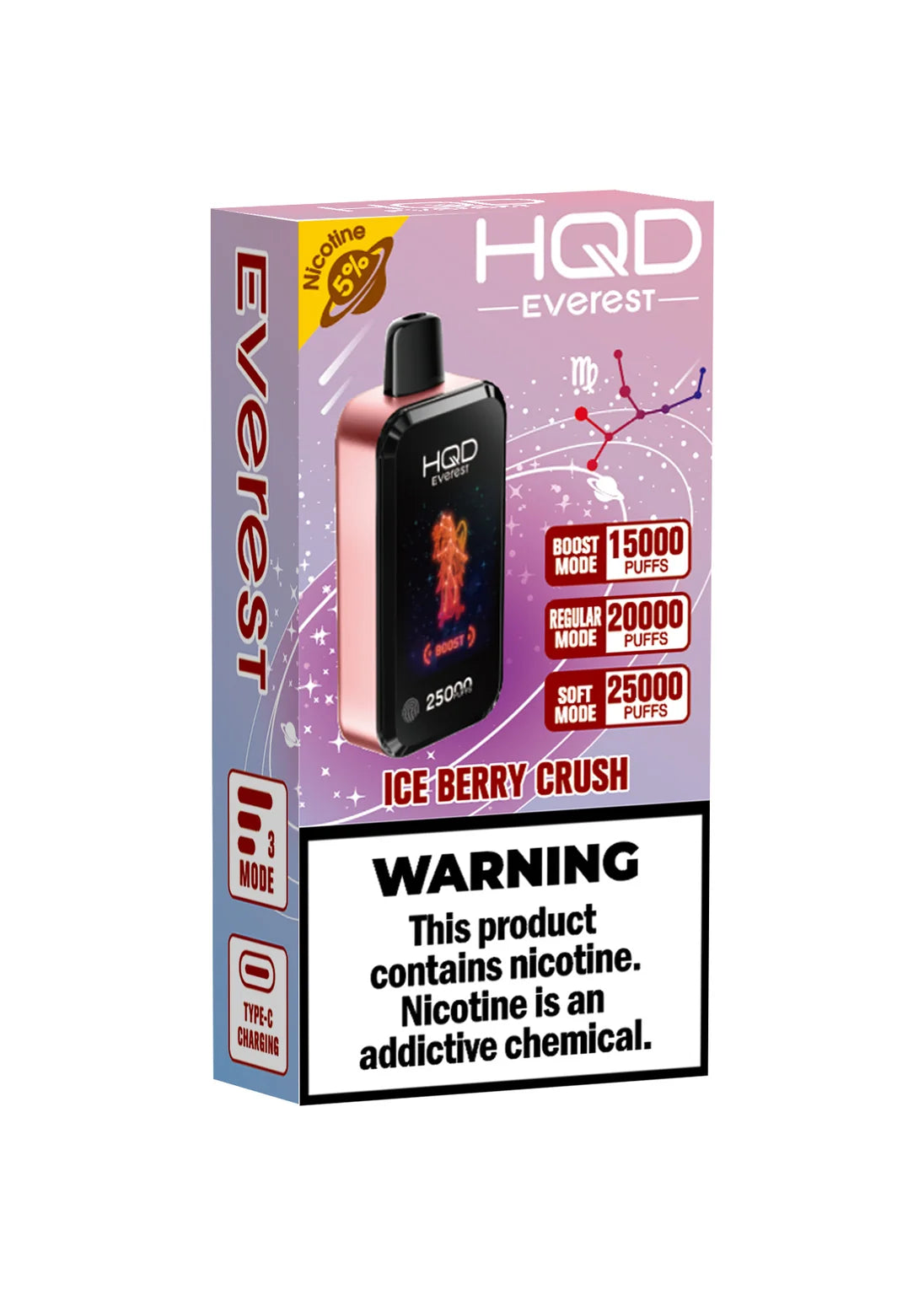 HQD Cuvie Everest 25K Ice Berry Crush