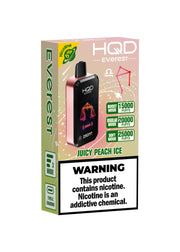 HQD Cuvie Everest 25K Juicy Peach Ice