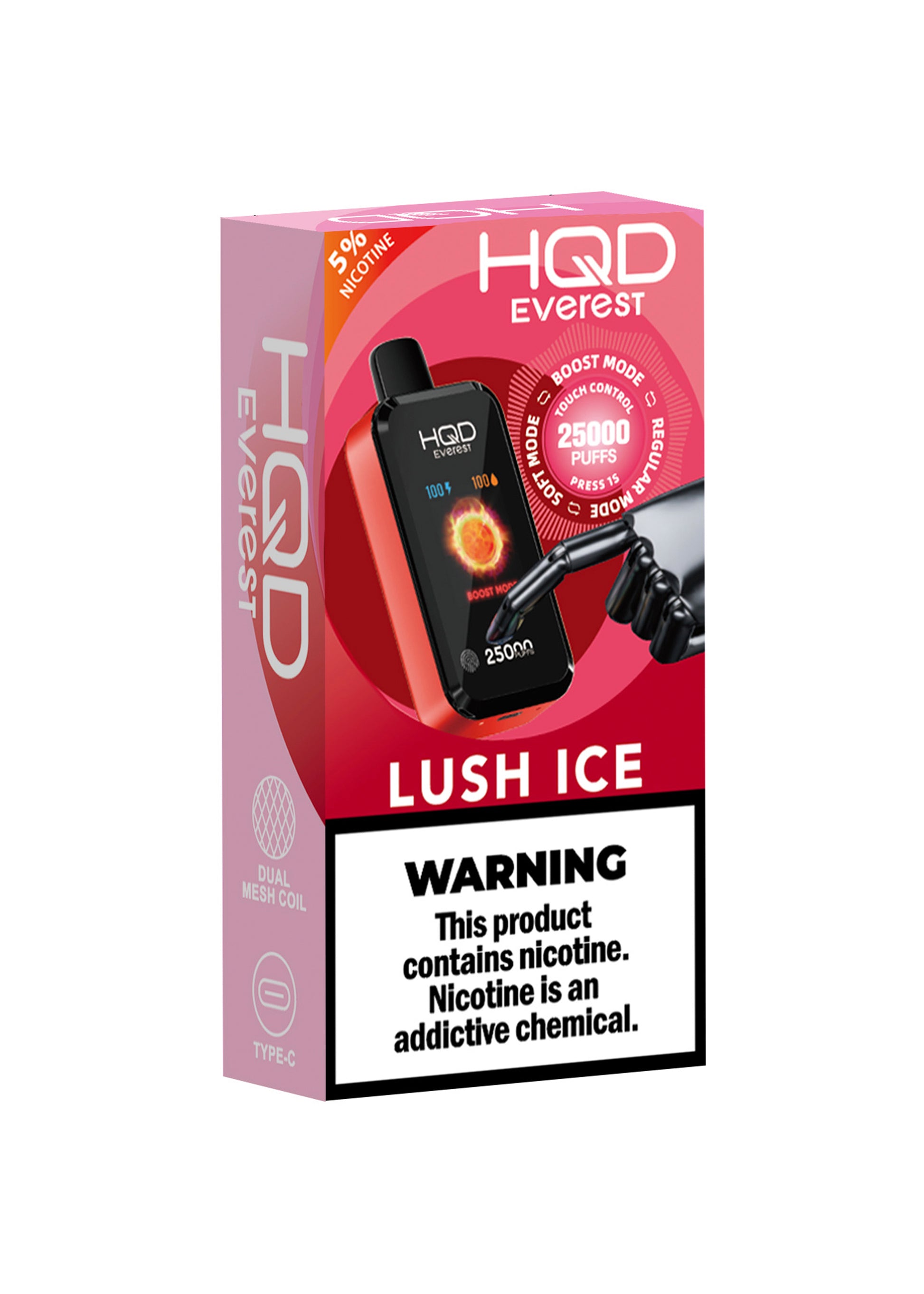 HQD Cuvie Everest 25K Lush Ice | GetPop HQD Cuvie Everest 25K Lush Ice | GetPop