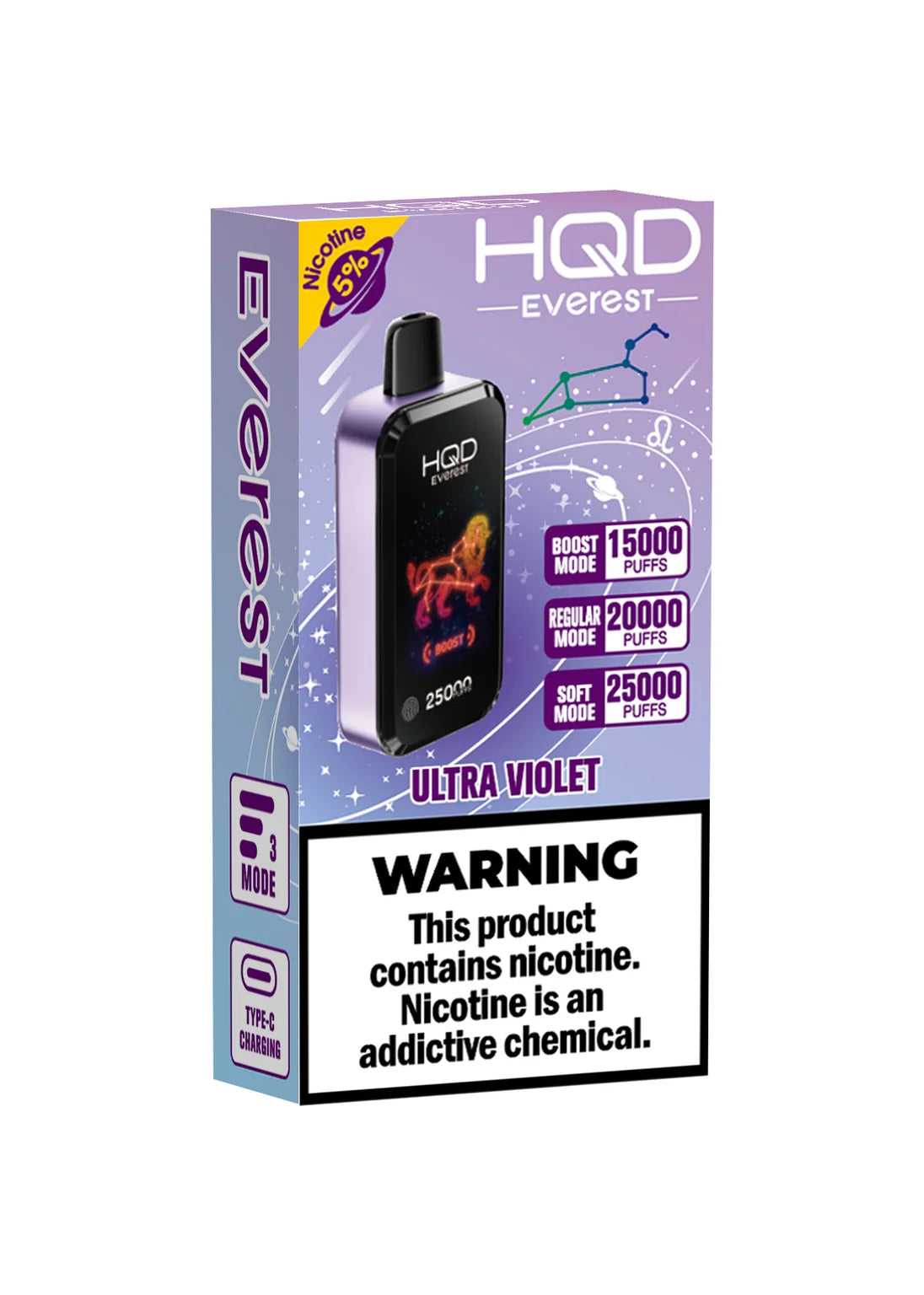 HQD Cuvie Everest 25K Ultra Violet