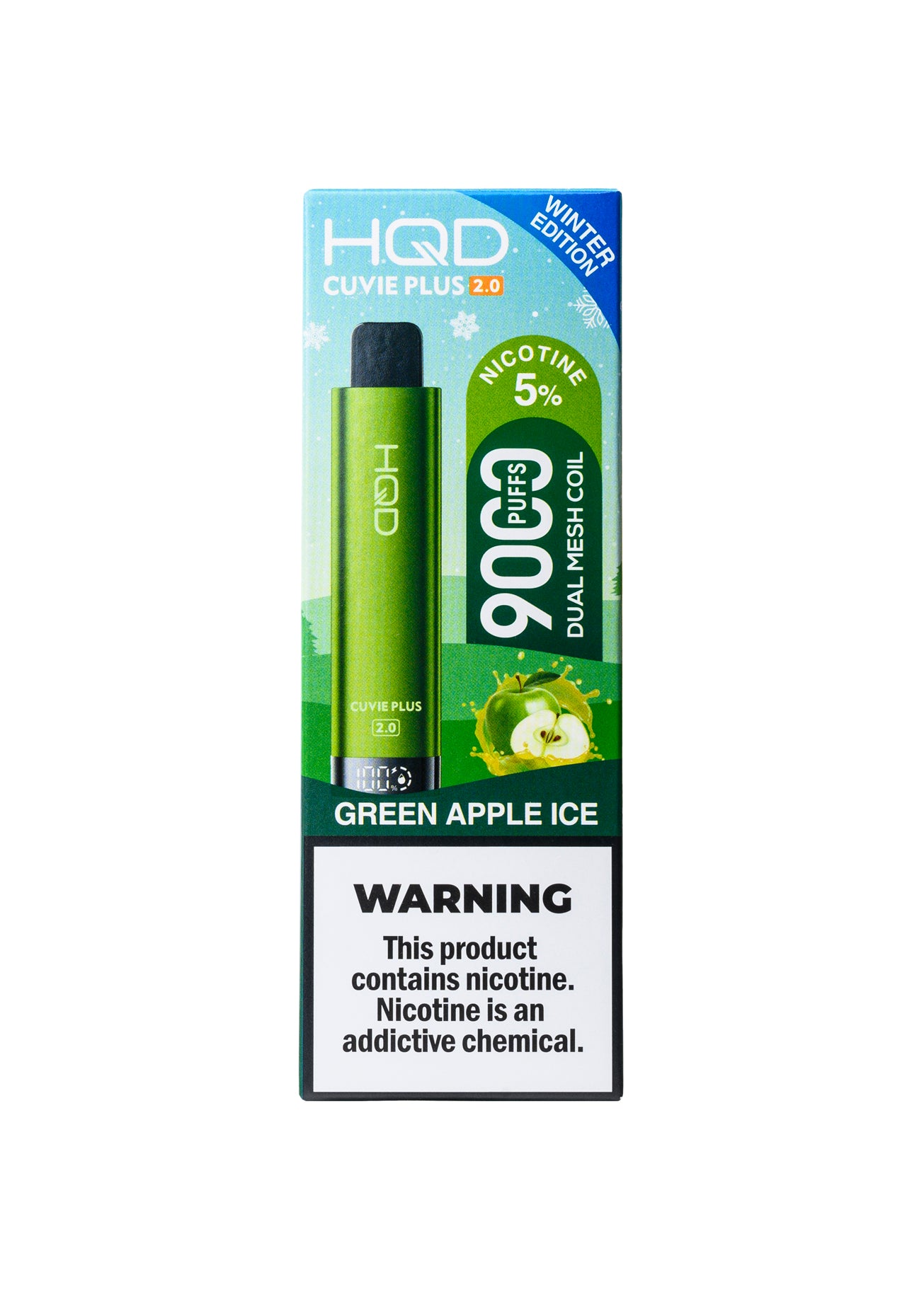 HQD Cuvie Plus 2.0 Green Apple Ice