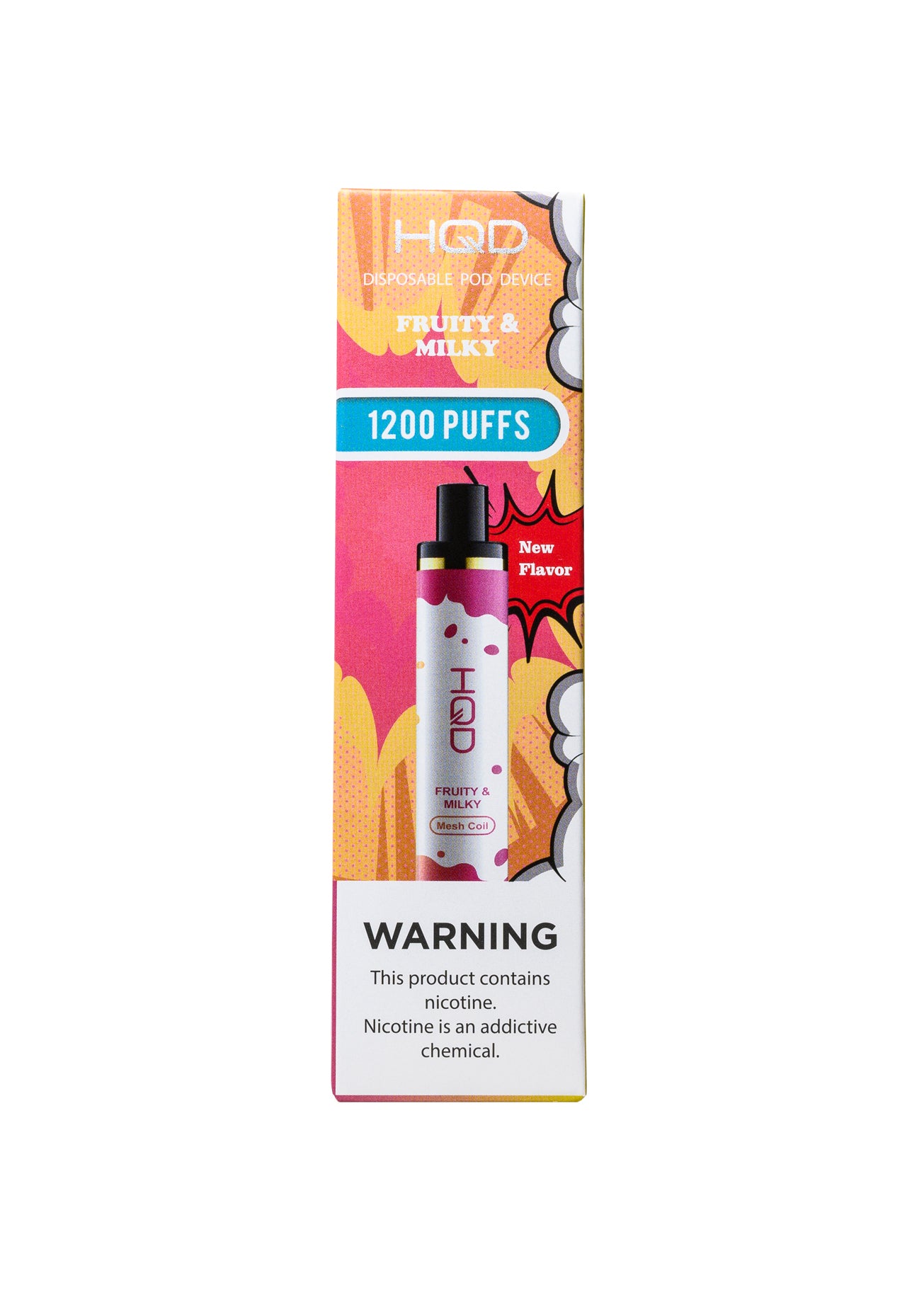 HQD Cuvie Plus Fruity and Milky