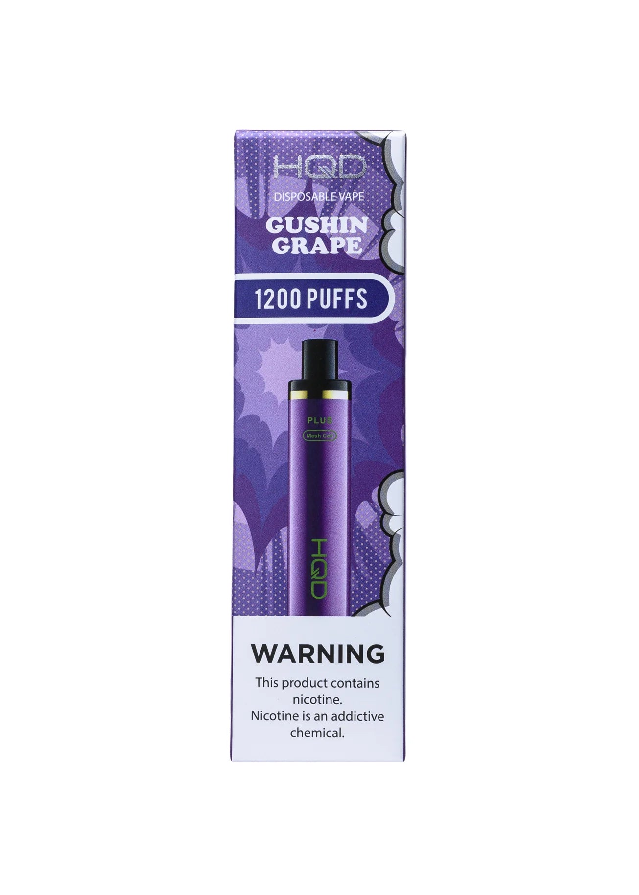 HQD Cuvie Plus Gushin Grape | GetPop HQD Cuvie Plus Gushin Grape | GetPop