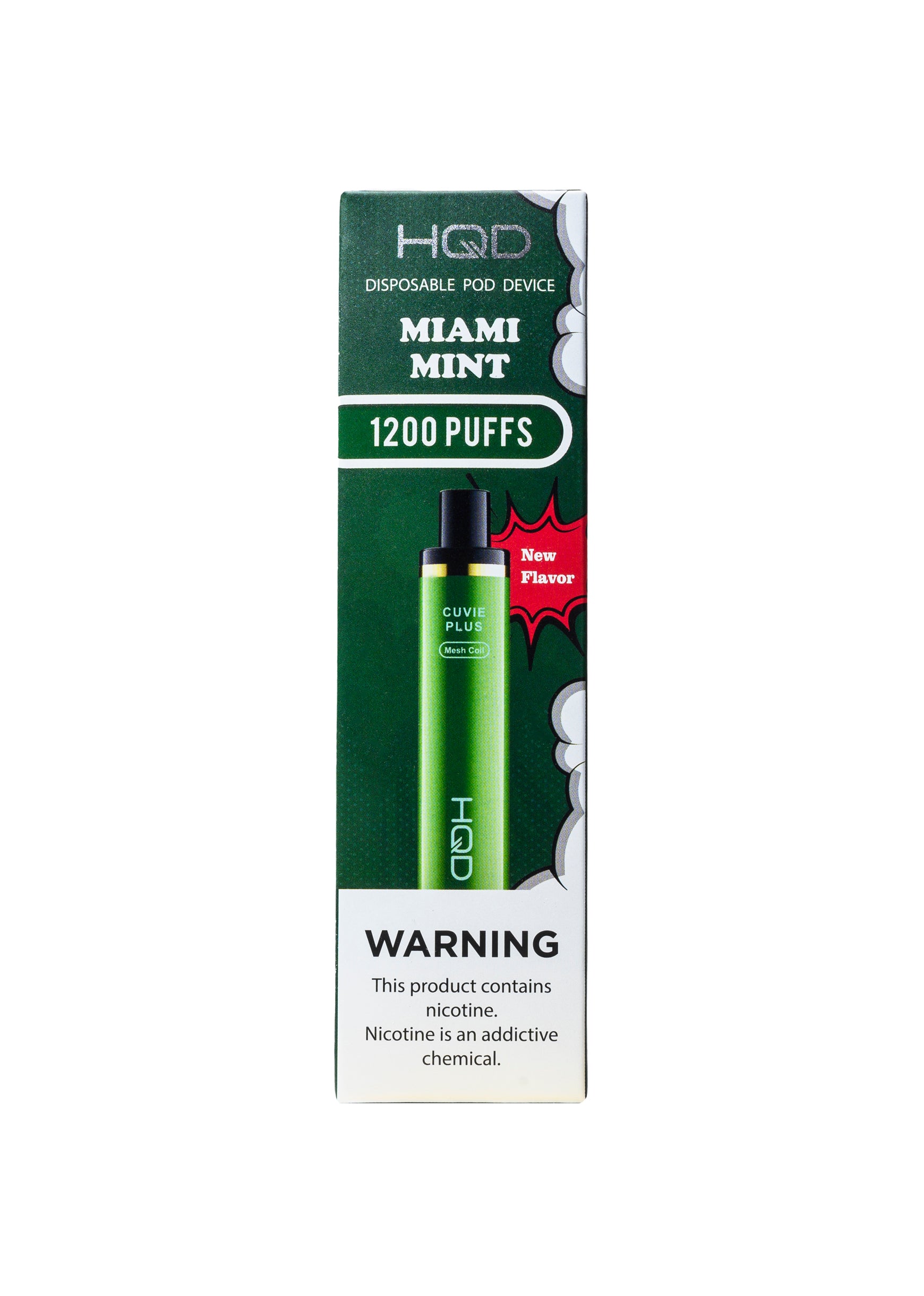 HQD Cuvie Plus Miami Mint | GetPop HQD Cuvie Plus Miami Mint | GetPop