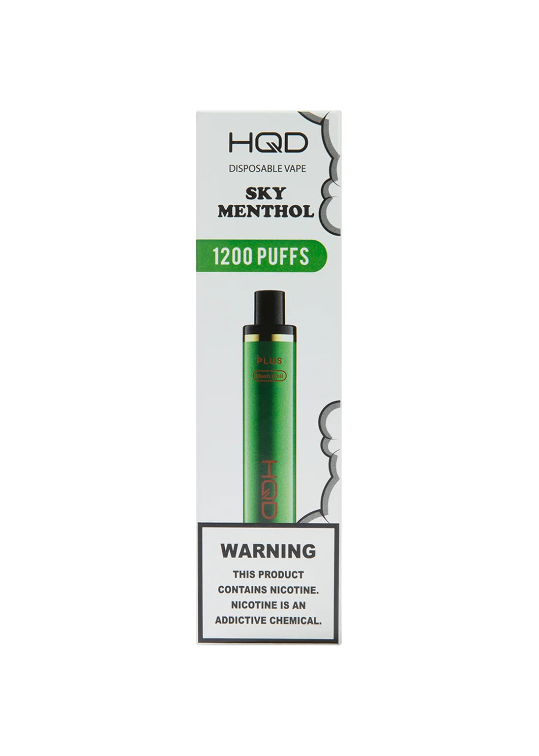 HQD Cuvie Plus Sky Menthol