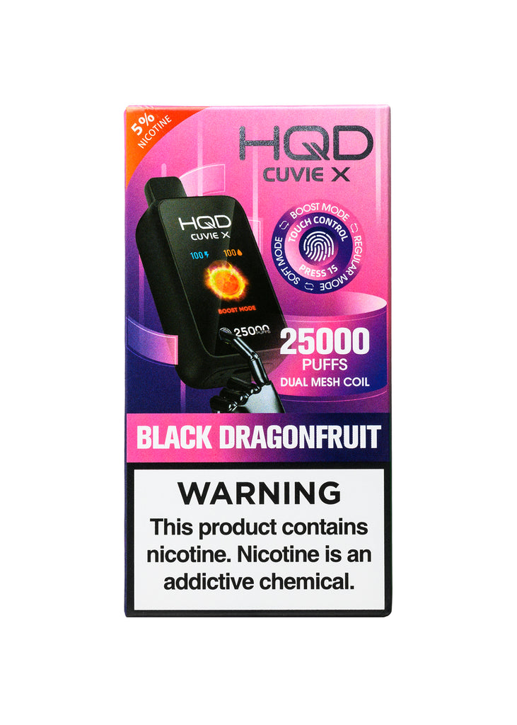 HQD Cuvie X 25000 Black Dragonfruit