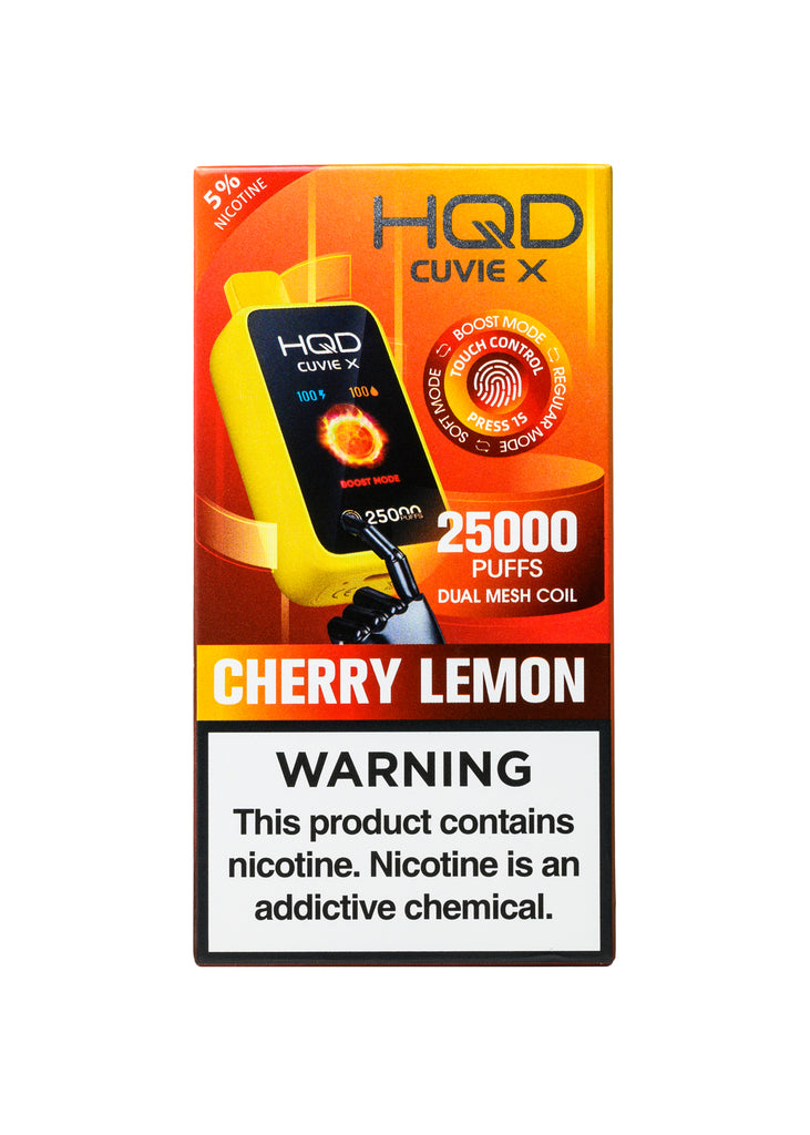 HQD Cuvie X 25000 Cherry Lemon