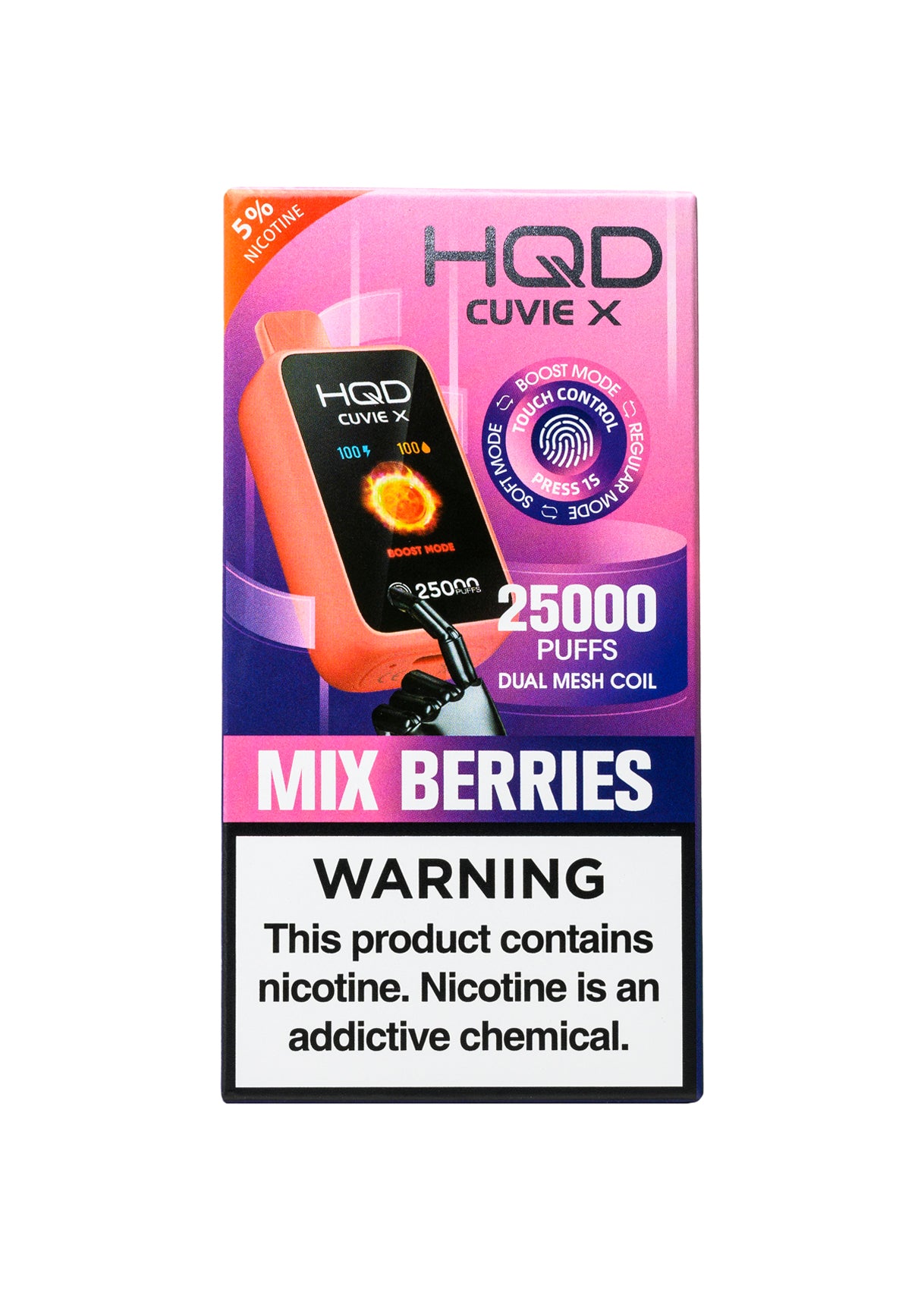 HQD Cuvie X 25000 Mix Berries