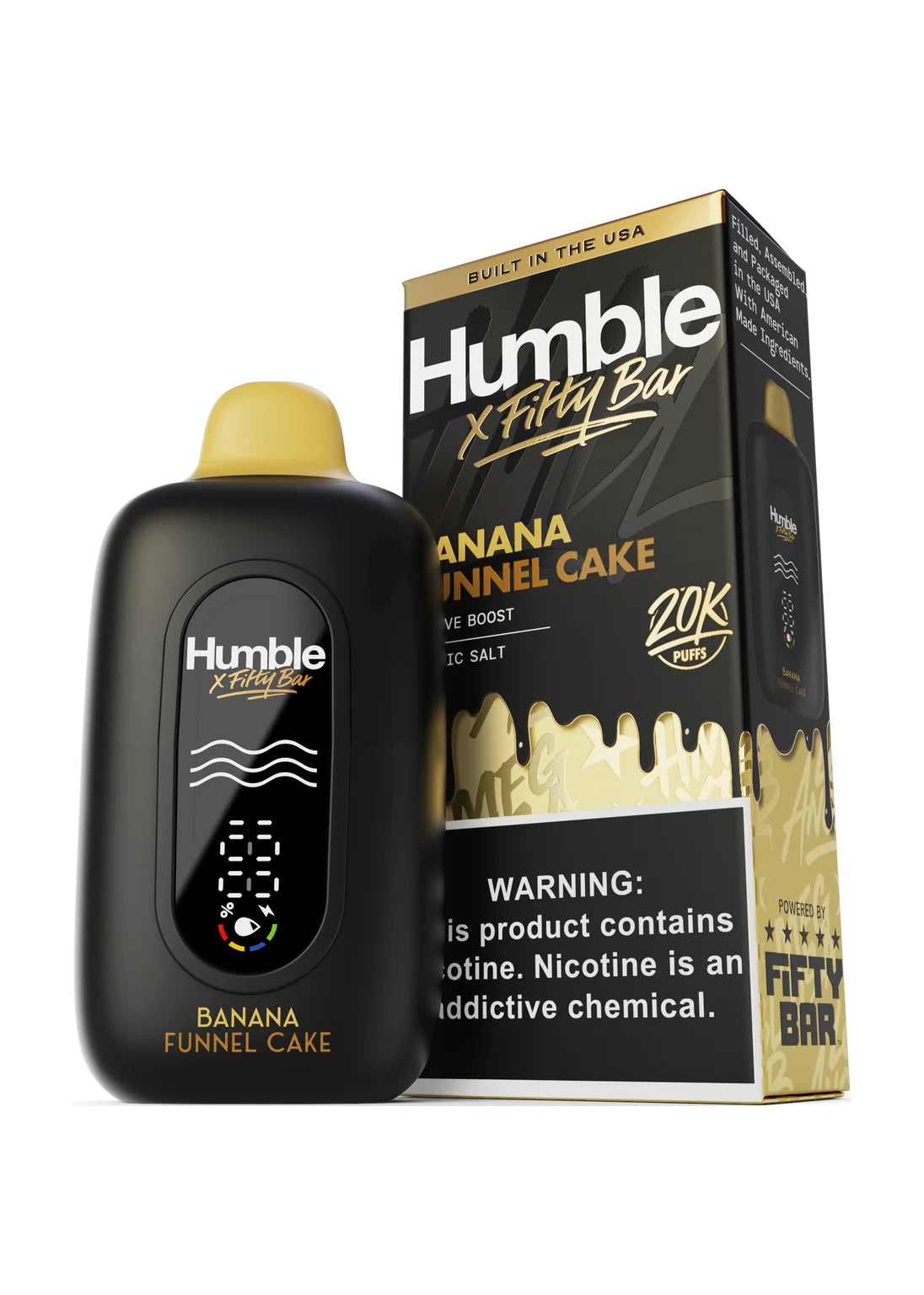 Fifty Bar x Humble 20K Banana Funnel Cake