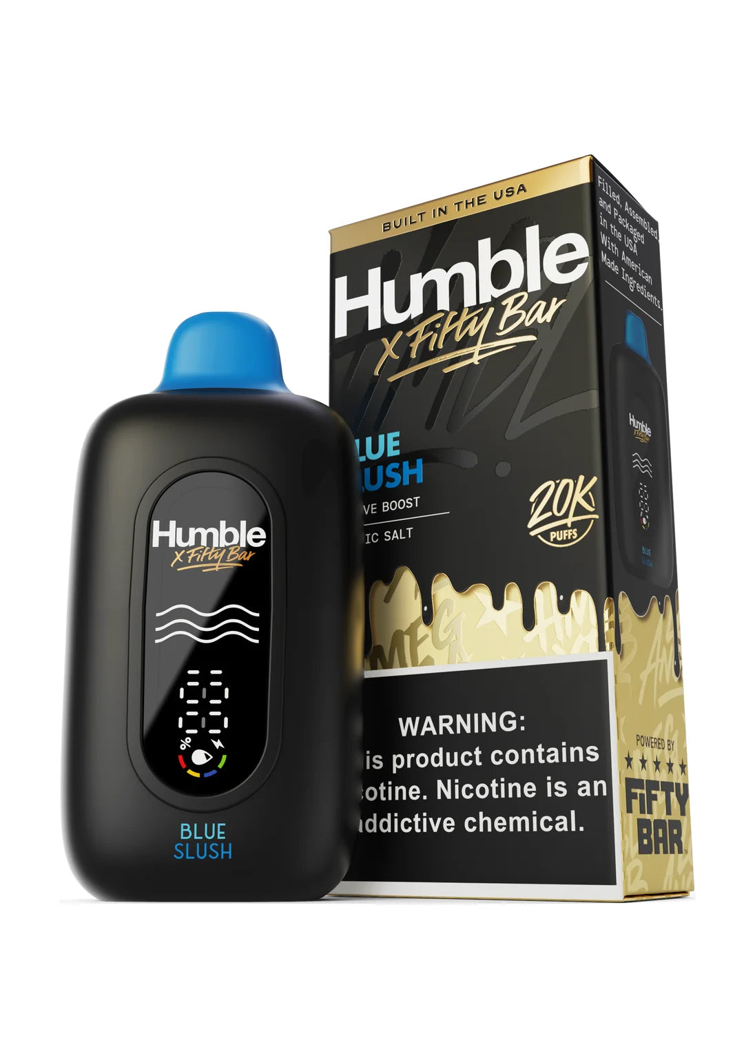 Fifty Bar x Humble 20K Blue Slush