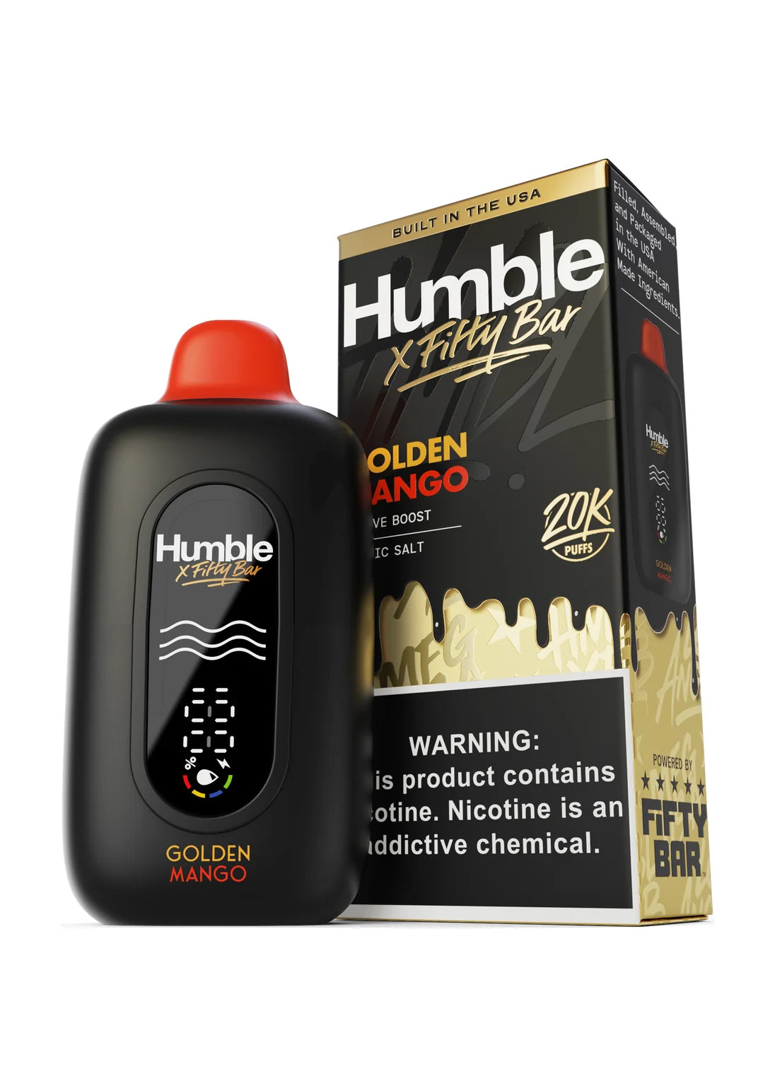 Fifty Bar x Humble 20K Golden Mango