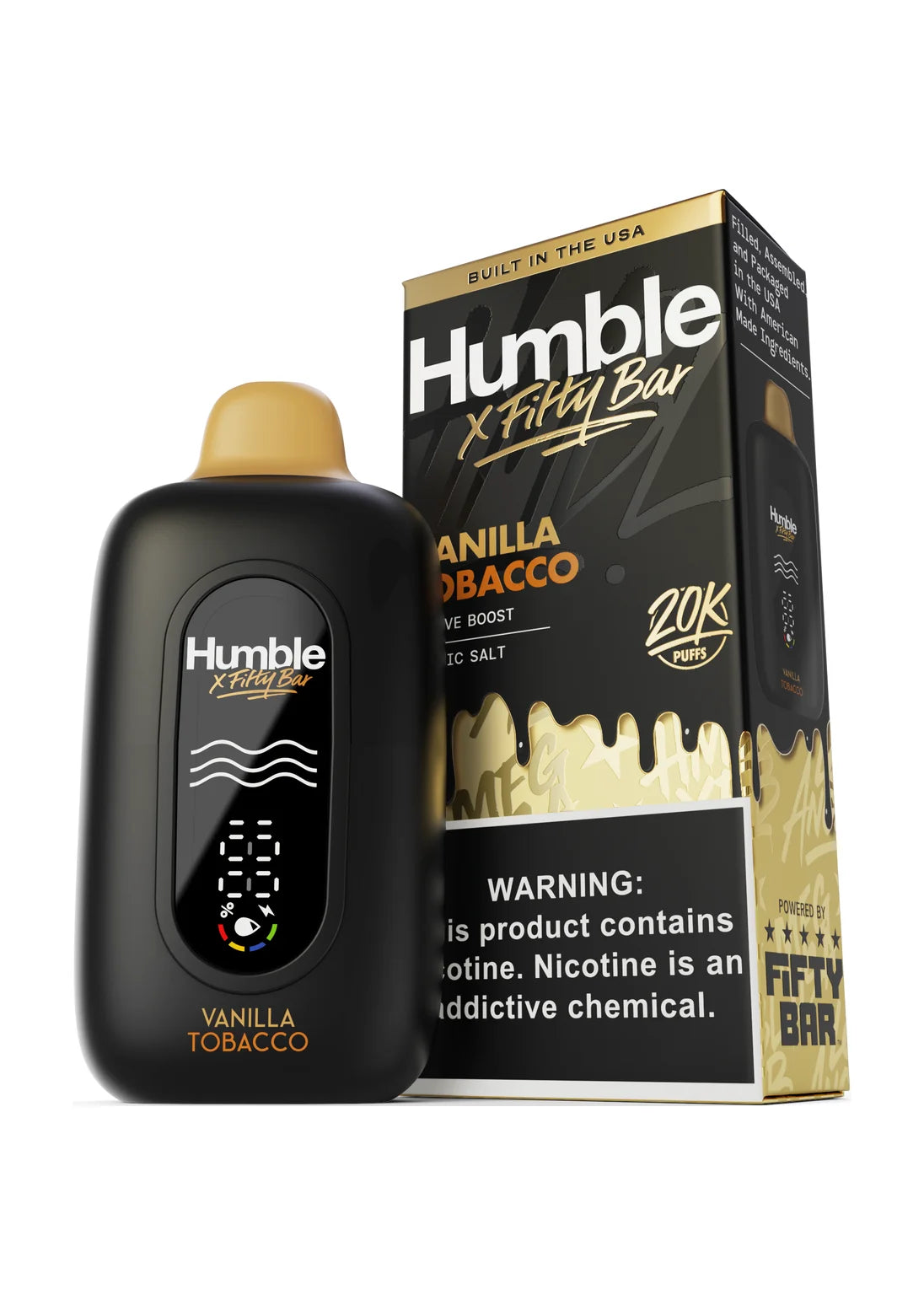 Fifty Bar x Humble 20K Vanilla Tobacco