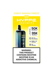 Hyppe Infiniti 50K Chewy Banana Freeze