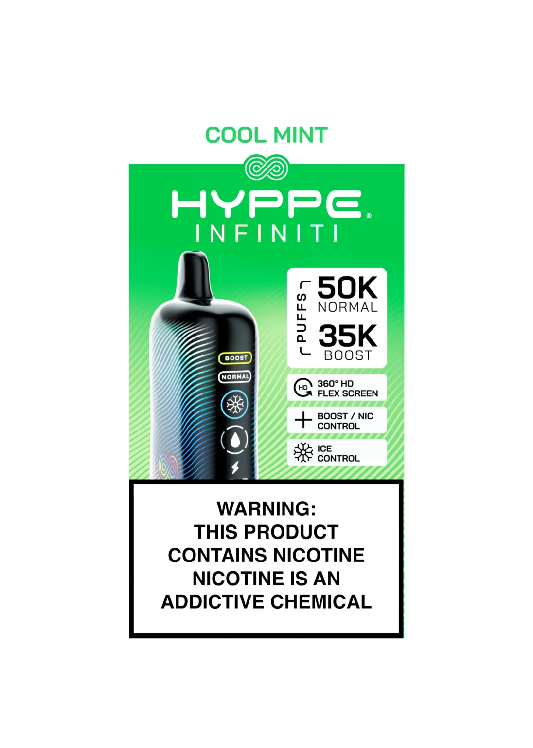 Hyppe Infiniti 50K Cool Mint