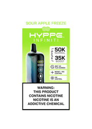 Hyppe Infiniti 50K Sour Apple Freeze