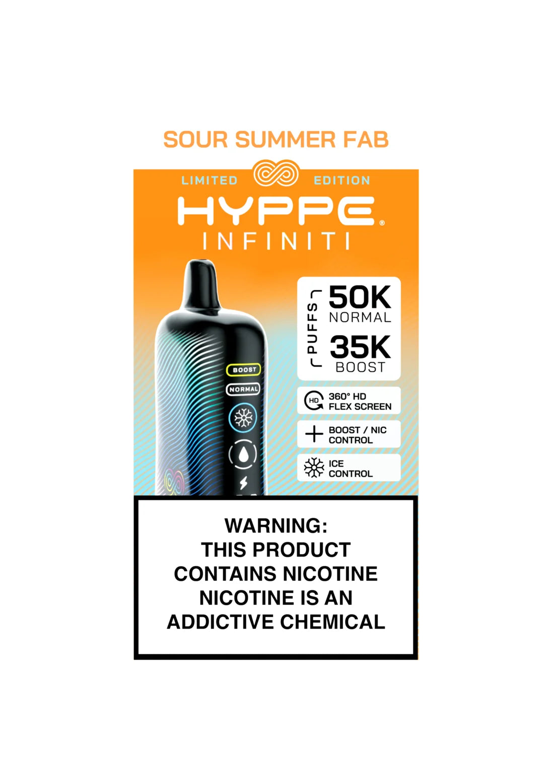 Hyppe Infiniti 50K Sour Summer Fab
