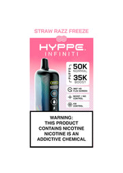 Hyppe Infiniti 50K Straw Razz Freeze