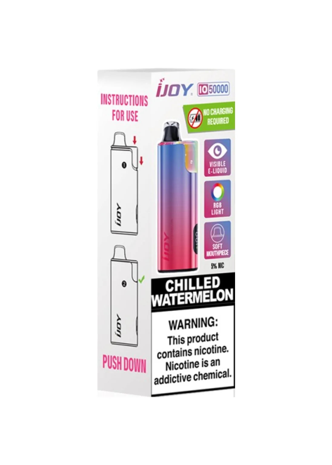iJoy Bar IO50000 Chilled Watermelon