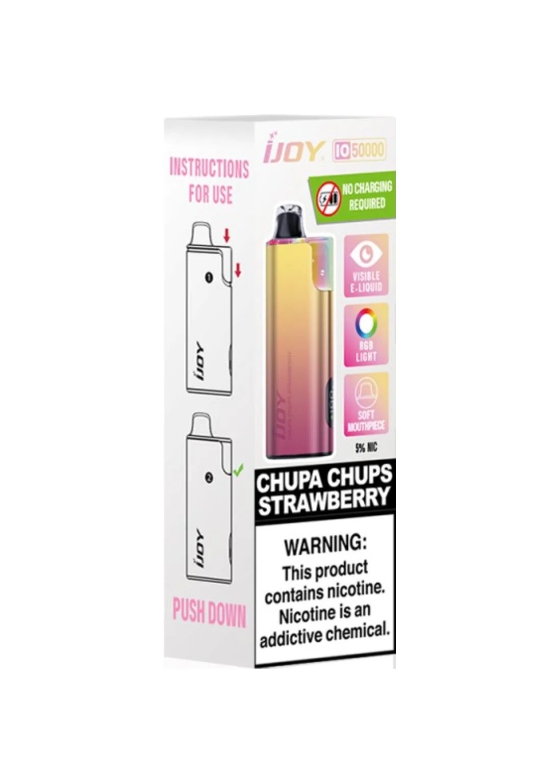 iJoy Bar IO50000 Chupa Chups Strawberry