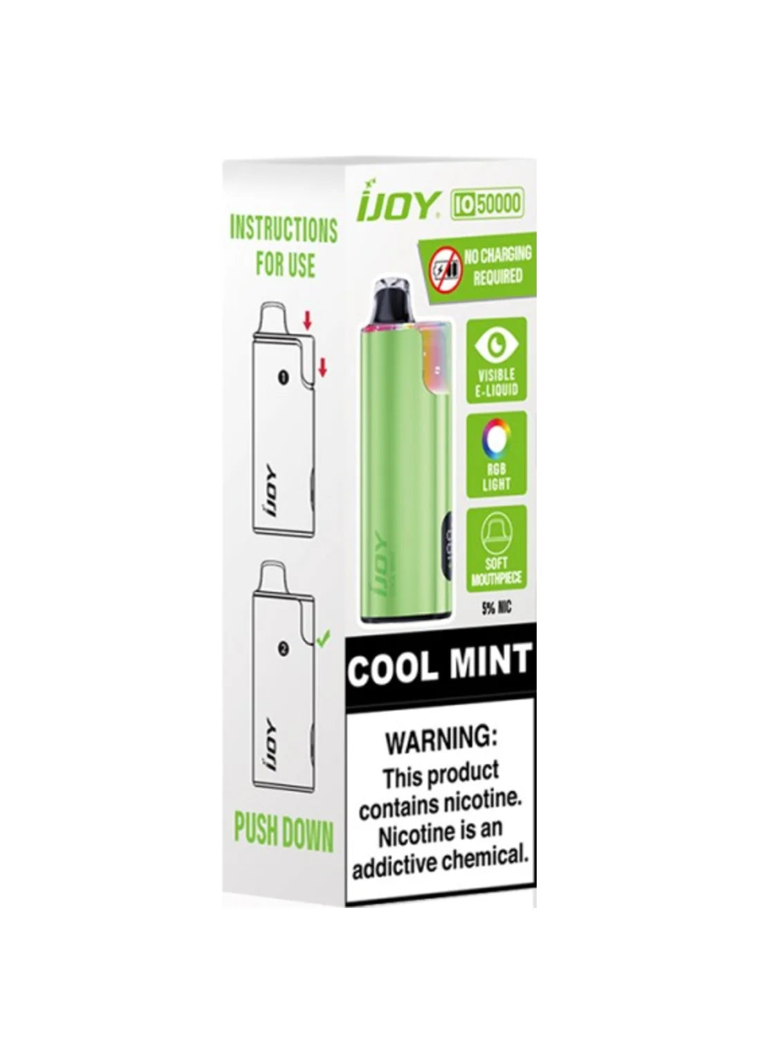 iJoy Bar IO50000 Cool Mint