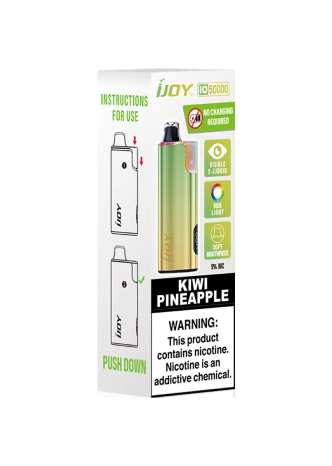 iJoy Bar IO50000 Kiwi Pineapple