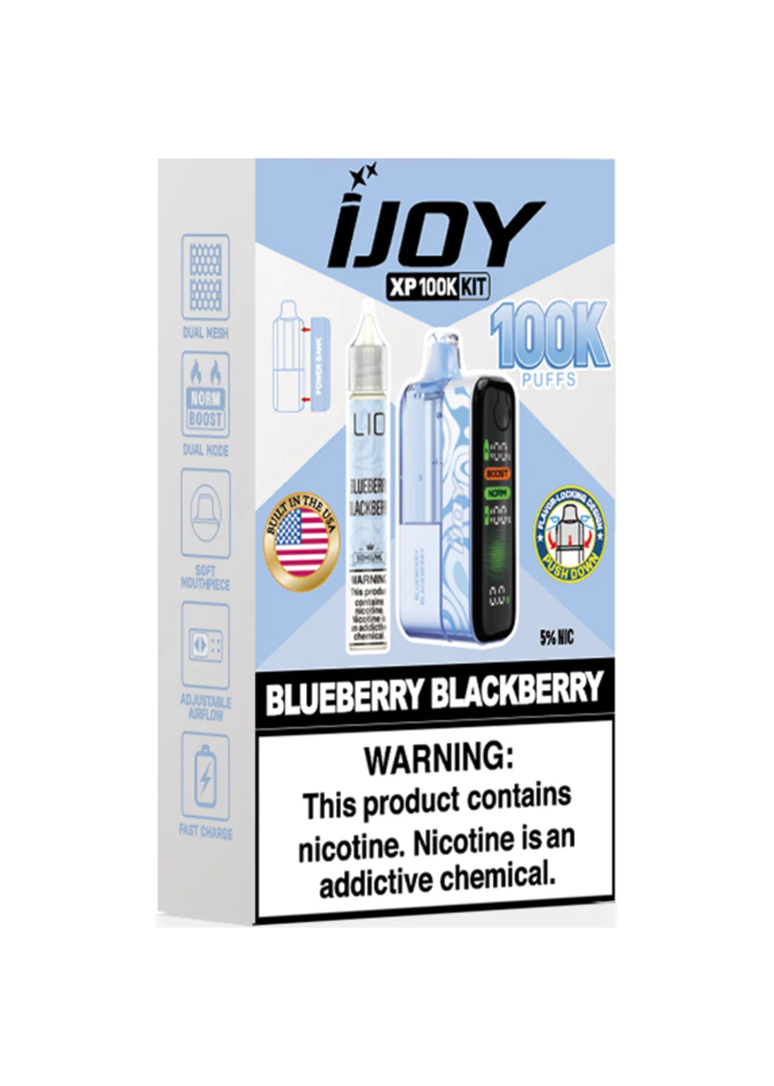 iJoy XP100K Kit Blueberry Blackberry
