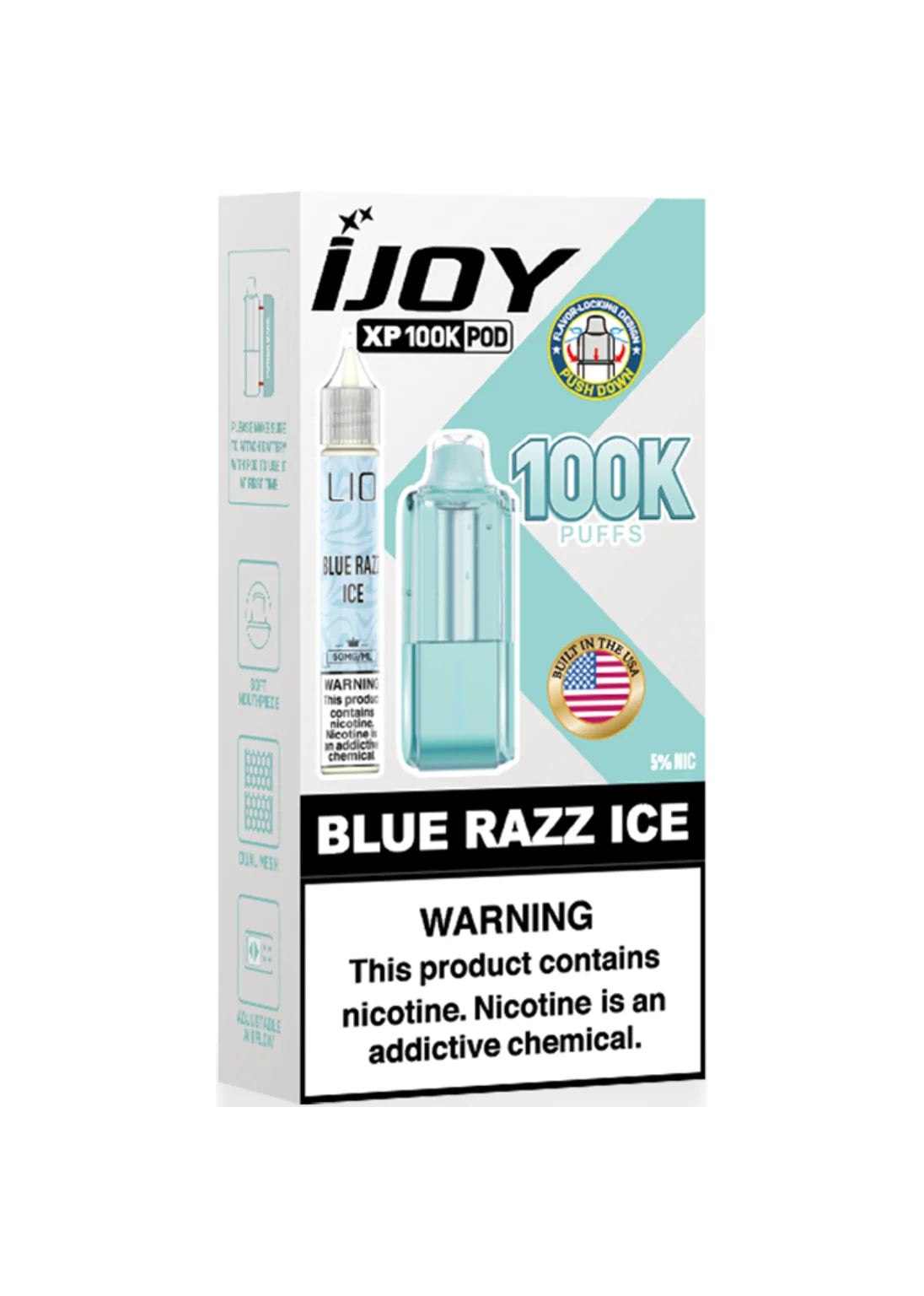 iJoy XP100K Refill Pod Blue Razz Ice