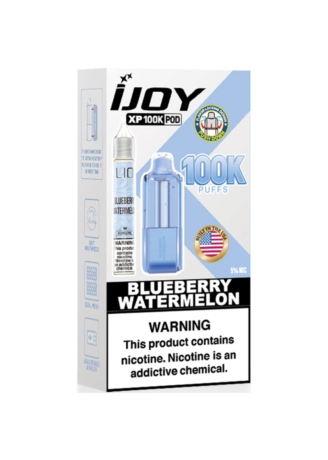 iJoy XP100K Refill Pod Blueberry Watermelon