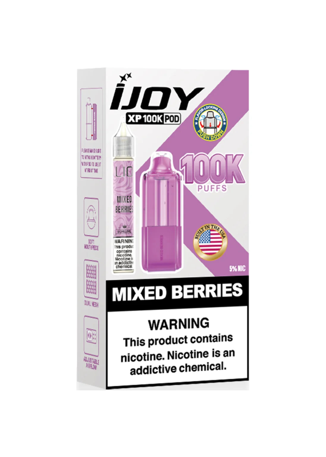 iJoy XP100K Refill Pod Mixed Berries