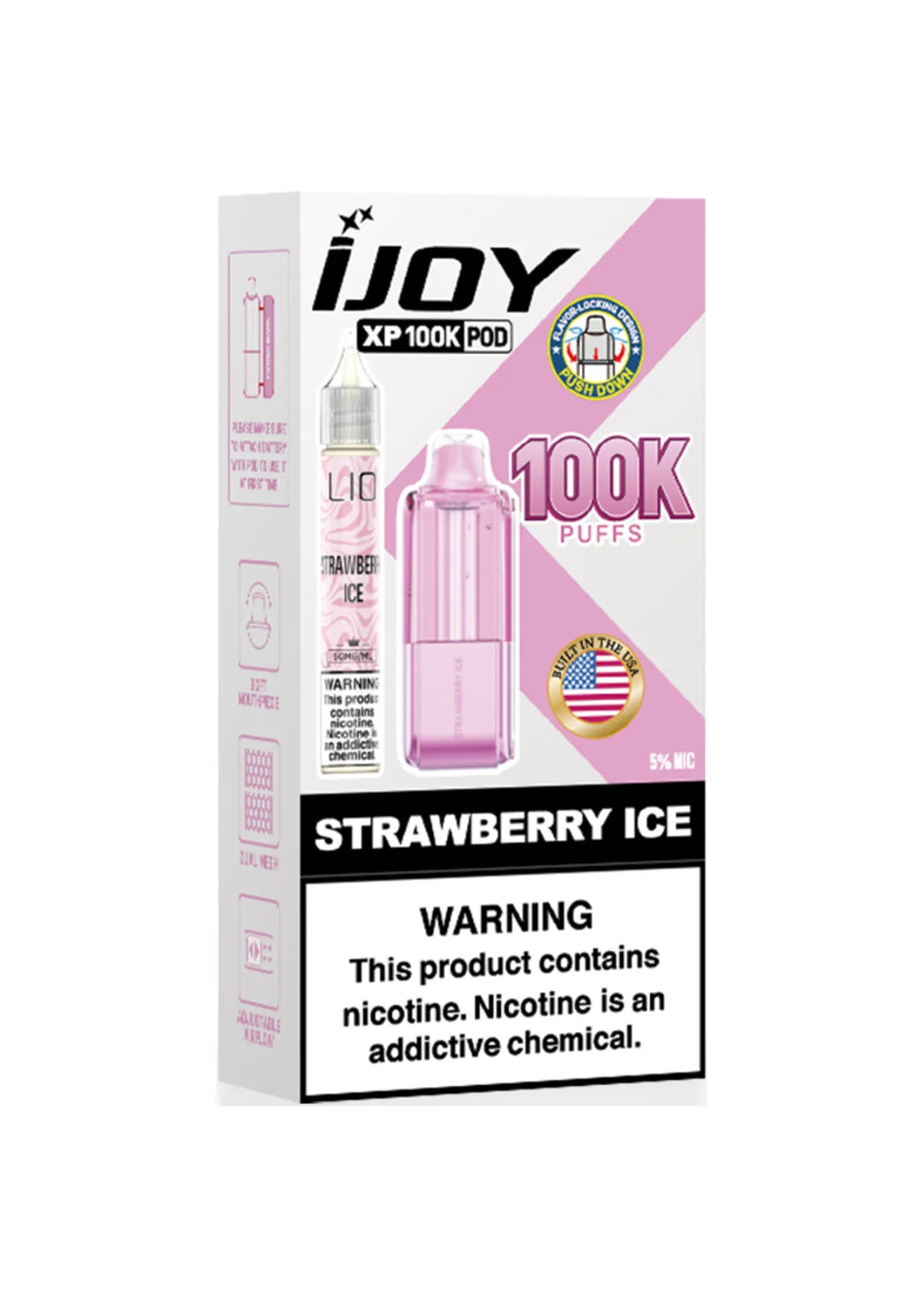 iJoy XP100K Refill Pod Strawberry Ice